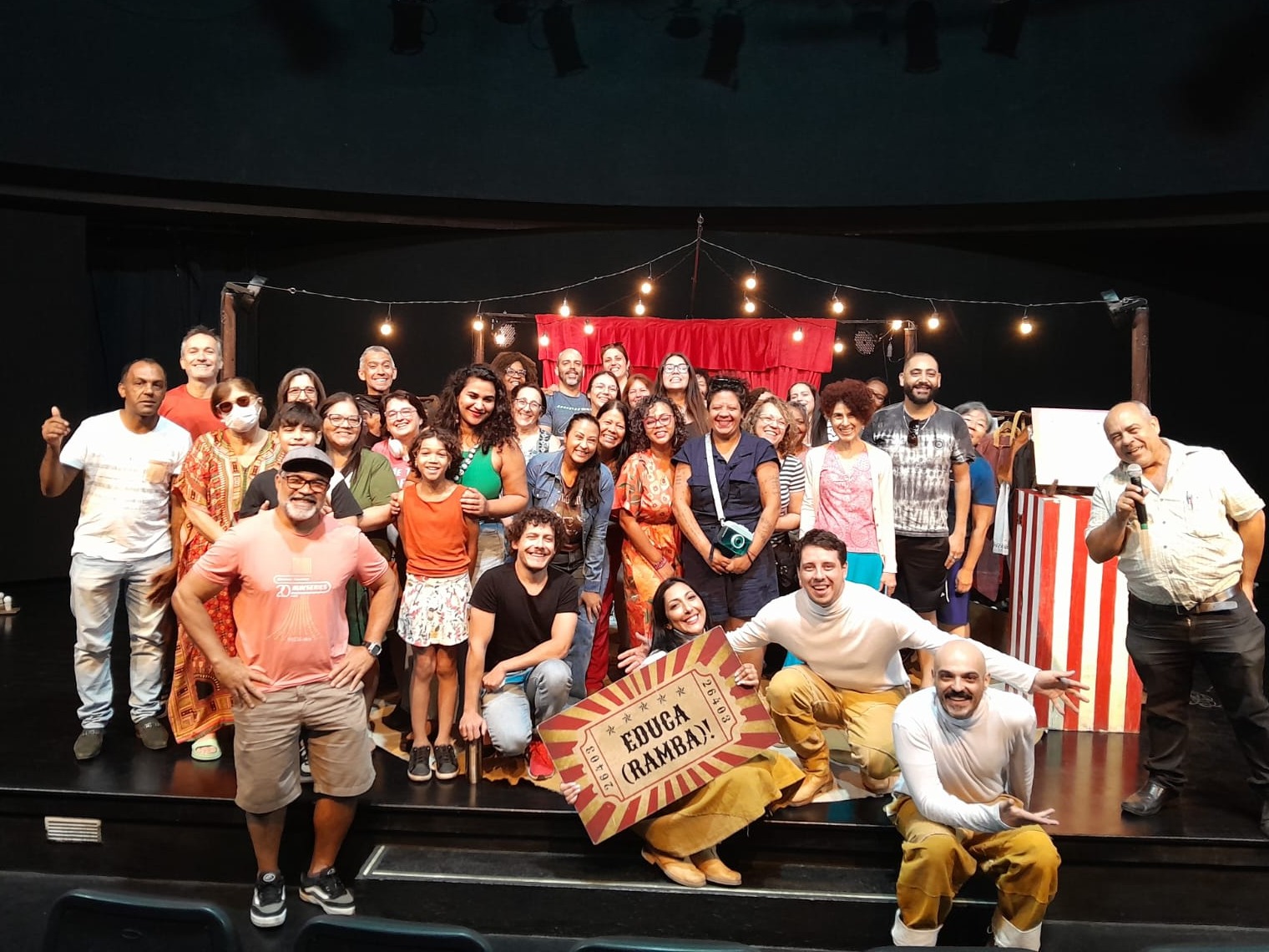 Workshop com Colaboradores em cena